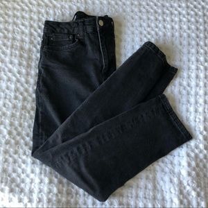 Black Topshop Moto Jeans